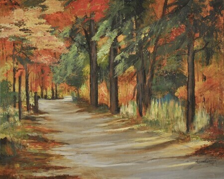 Autumn Road........Sold